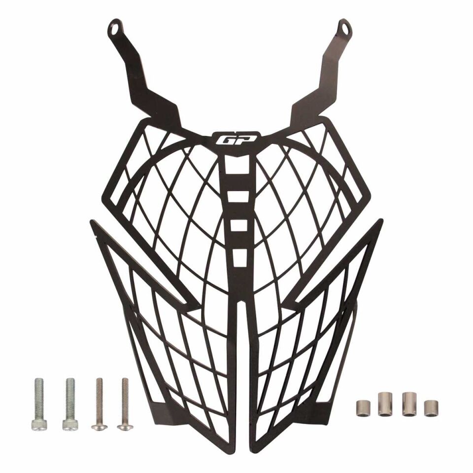 GP Kompozit KTM Duke 250 2024 Uyumlu Far Koruma Siyah
