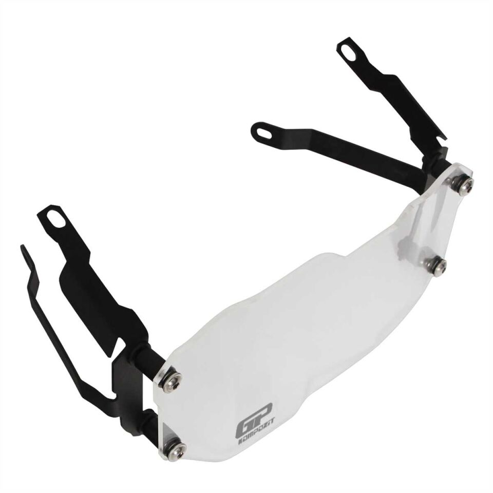 GP Kompozit BMW R 1200 GS / R 1250 GS ADV 2013-2024 Uyumlu Far Koruma Şeffaf