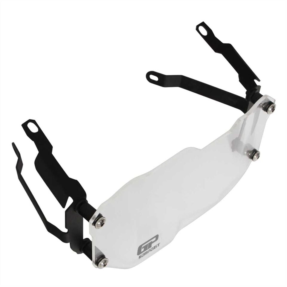 GP Kompozit BMW R 1200 GS / R 1250 GS ADV 2013-2024 Uyumlu Far Koruma Şeffaf