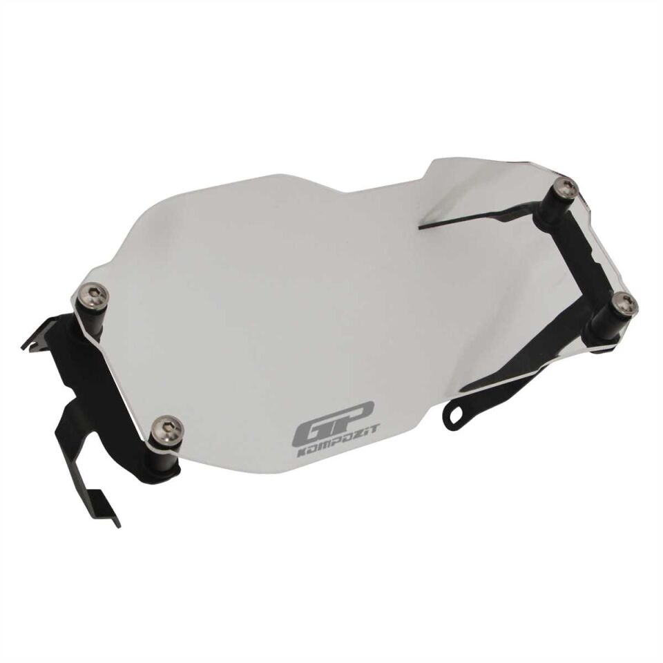 GP Kompozit BMW R 1200 GS / R 1250 GS ADV 2013-2024 Uyumlu Far Koruma Şeffaf
