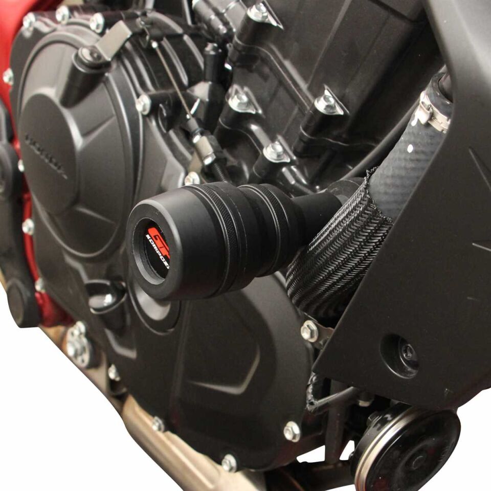 GP Kompozit Honda CB750 Hornet 2023-2024 Uyumlu Motor Koruma Takozu Siyah
