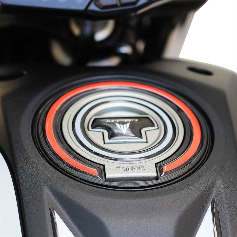 GP Kompozit Yamaha MT-07 2018-2020 Uyumlu Tank Pad Seti Sarı