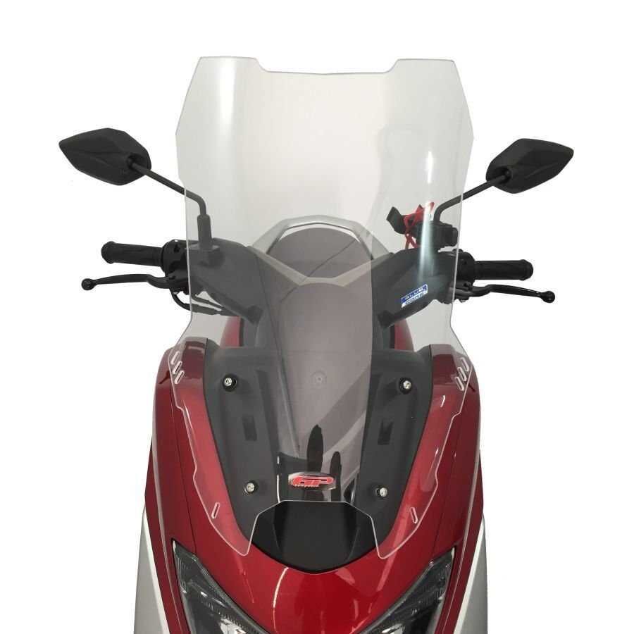 GP Kompozit Yamaha NMAX 125 / 155 2015-2020 Uyumlu Ön Cam Siyah