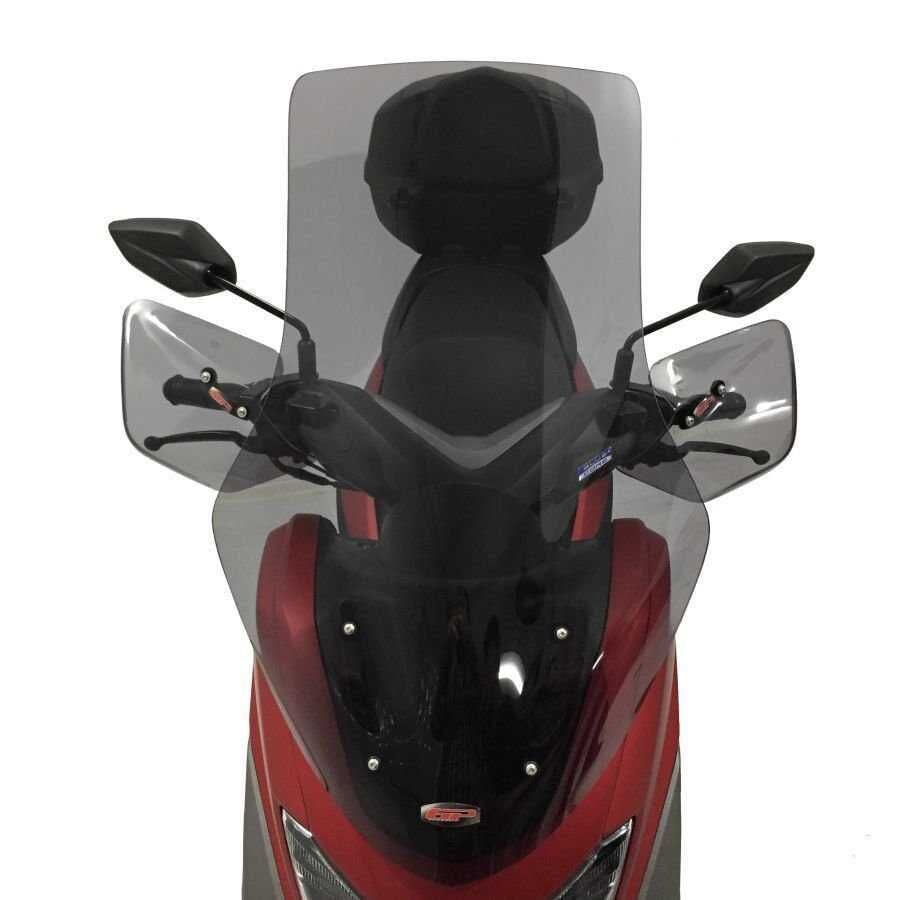 GP Kompozit Yamaha NMAX 125 / 155 2015-2022 Uyumlu Elcik Koruma Siyah