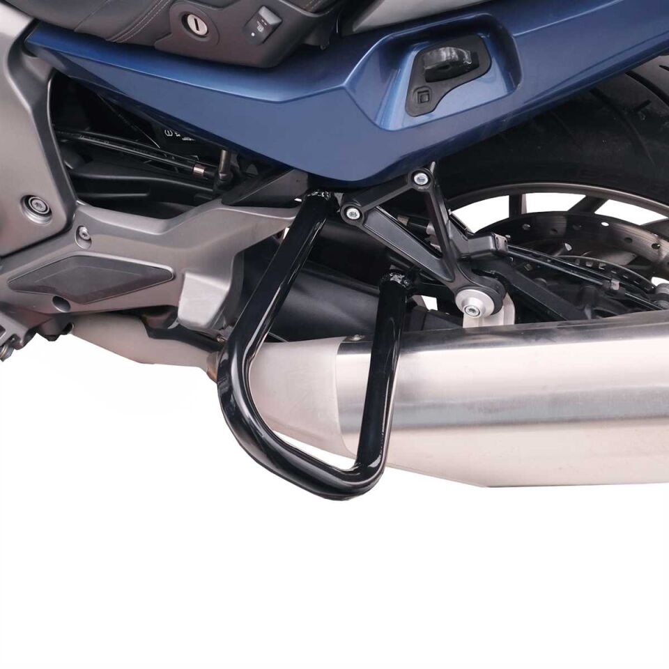 GP Kompozit BMW K 1600 GT / GTL 2024-2025 Uyumlu Arka Motor Koruma Demiri Siyah