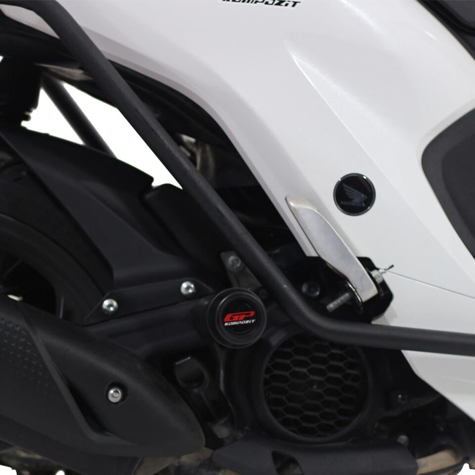 GP Kompozit Honda Dio 2021-2025 Uyumlu Egzoz Koruma Takozu Siyah