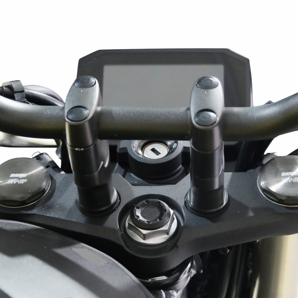 GP Kompozit Honda CB750 Hornet 2023-2026 Uyumlu Gidon Yükseltme Siyah