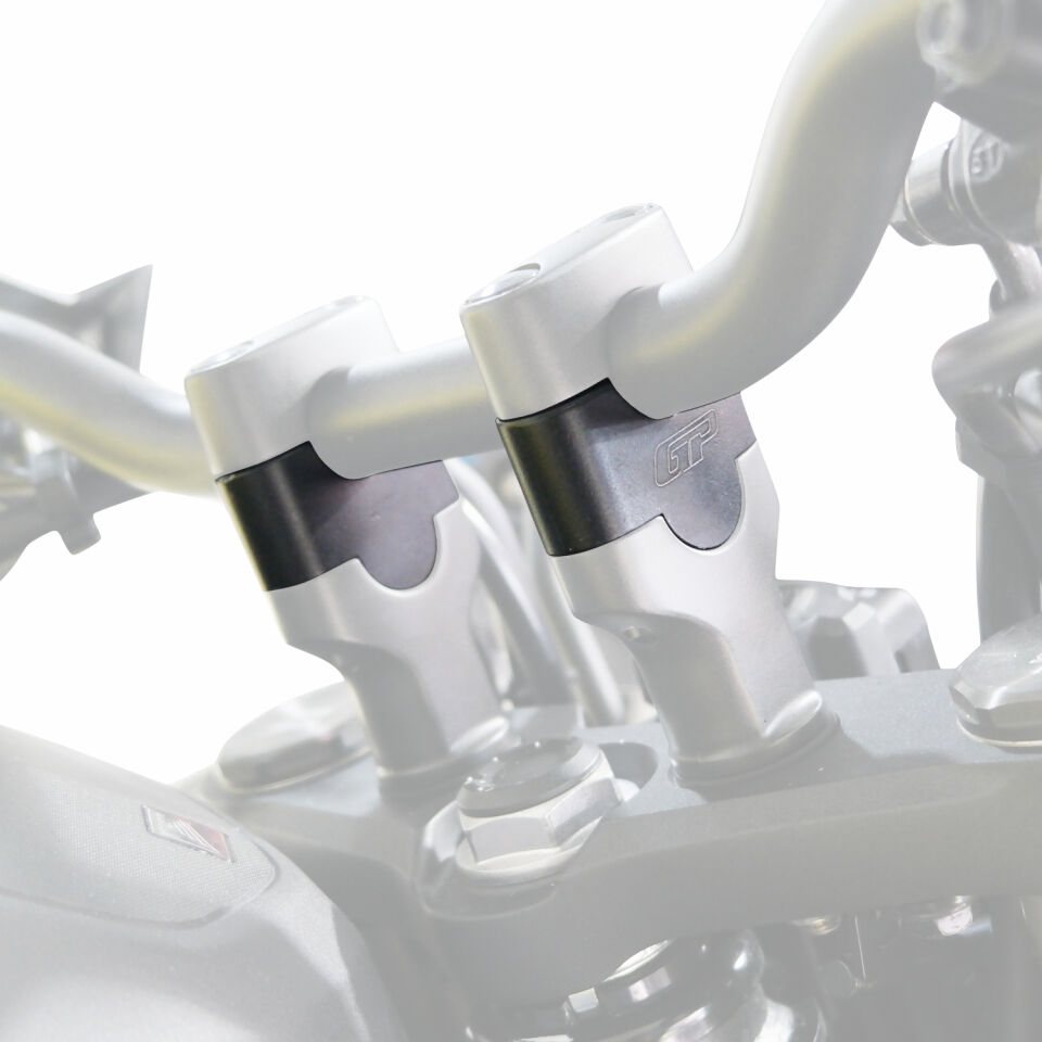 GP Kompozit Honda CB750 Hornet 2023-2026 Uyumlu Gidon Yükseltme Siyah