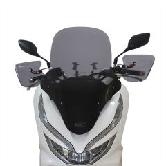 GP Kompozit Honda PCX 125 2018-2020 Uyumlu Ön Tur Camı Füme