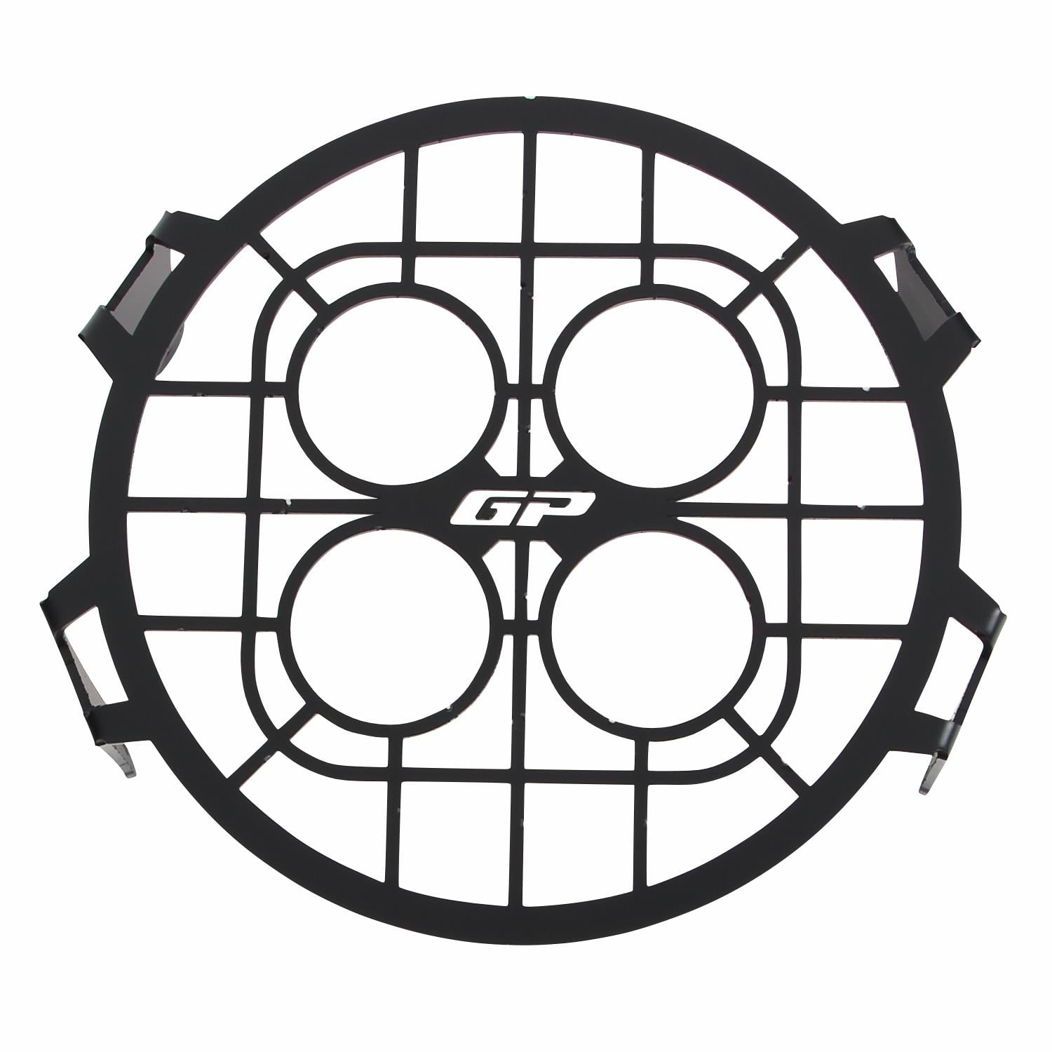 GP Kompozit Honda CL 250 2023-2025 Uyumlu Far Koruma Siyah