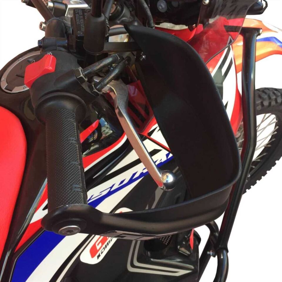 GP Kompozit Honda CRF250L / CRF250 Rally / CRF300 Rally 2013-2020 Uyumlu Elcik Koruma Siyah