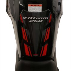 GP Kompozit Suzuki V-Strom 250 2017-2020 Uyumlu Tank Pad Siyah