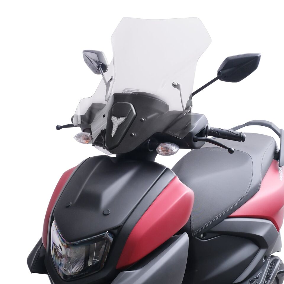GP Kompozit Yamaha RayZR 2024 Uyumlu Ön Tur Camı Şeffaf