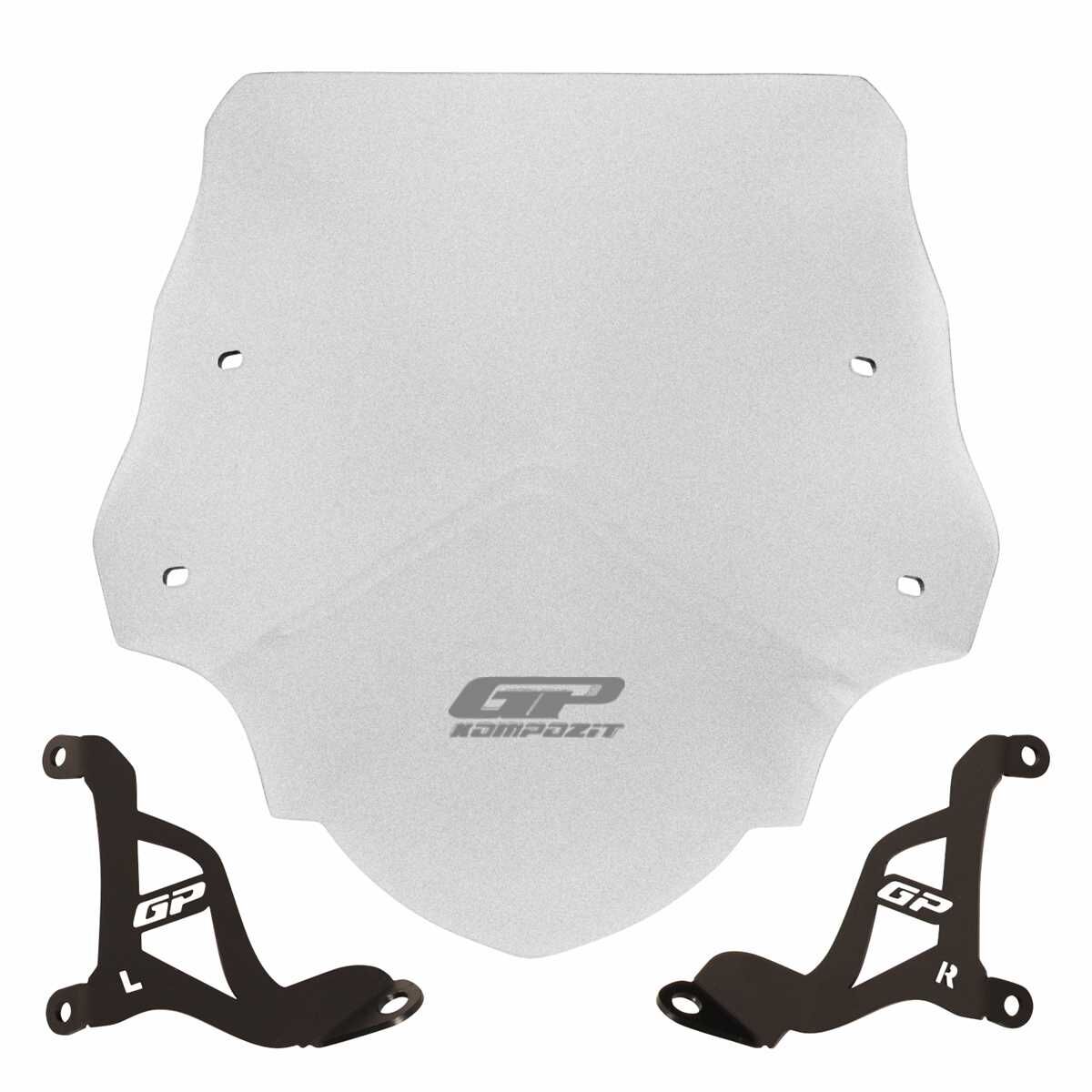 GP Kompozit Aprilia SR 125 / 160 2024 Uyumlu Kısa Ön Cam Şeffaf