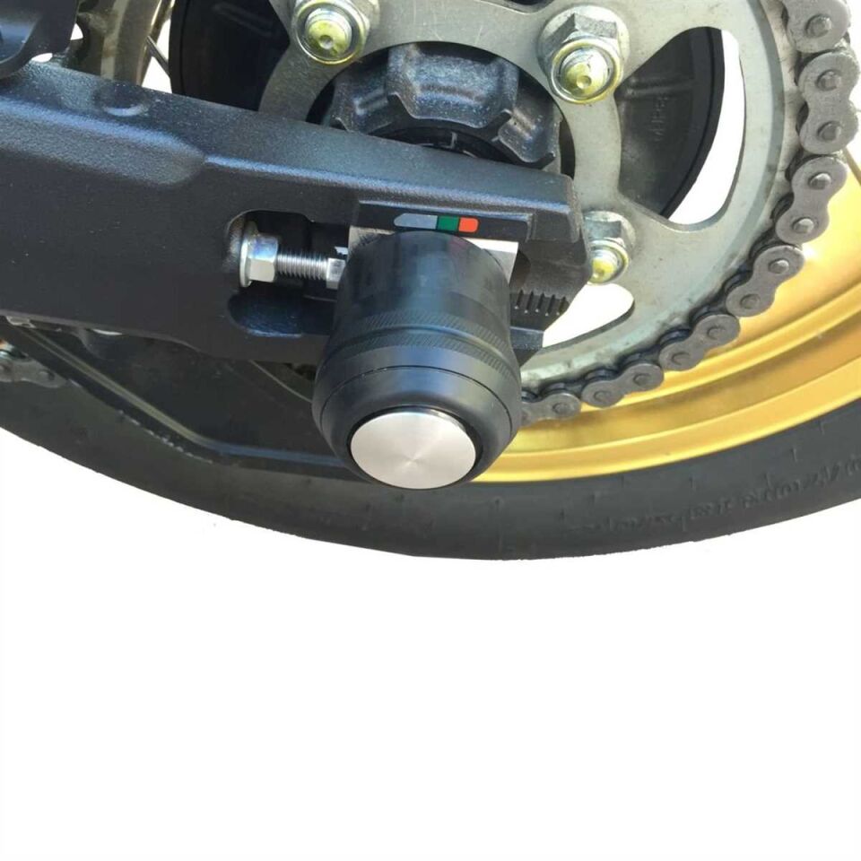 GP Kompozit Honda Africa Twin CRF1000L / CRF1100L L1/L2/L4 2016-2023 Uyumlu Aks Koruma Takoz Seti Siyah