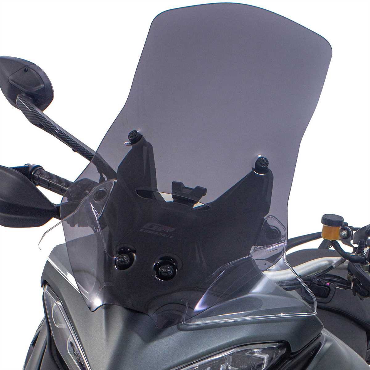 GP Kompozit Ducati Multistrada V4 2021-2023 Uyumlu Tur Camı Füme