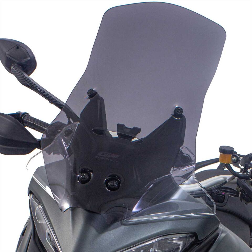 GP Kompozit Ducati Multistrada V4 2021-2023 Uyumlu Tur Camı Füme