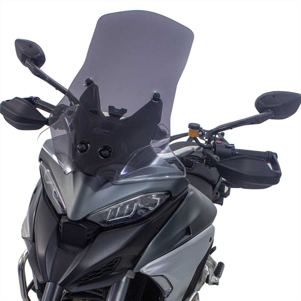 GP Kompozit Ducati Multistrada V4 2021-2023 Uyumlu Tur Camı Füme