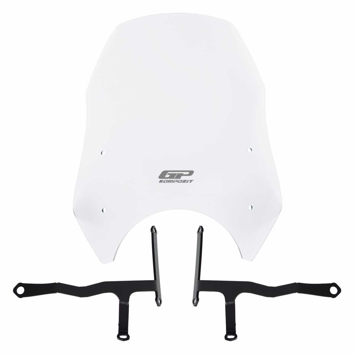 GP Kompozit Honda CL 250 2023-2024 Uyumlu Ön Cam Şeffaf