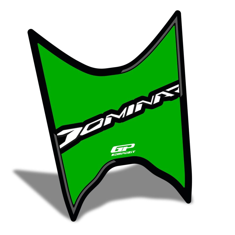 GP Kompozit Bajaj Dominar 250 / 400 2020-2026 Uyumlu Tank Pad Yeşil