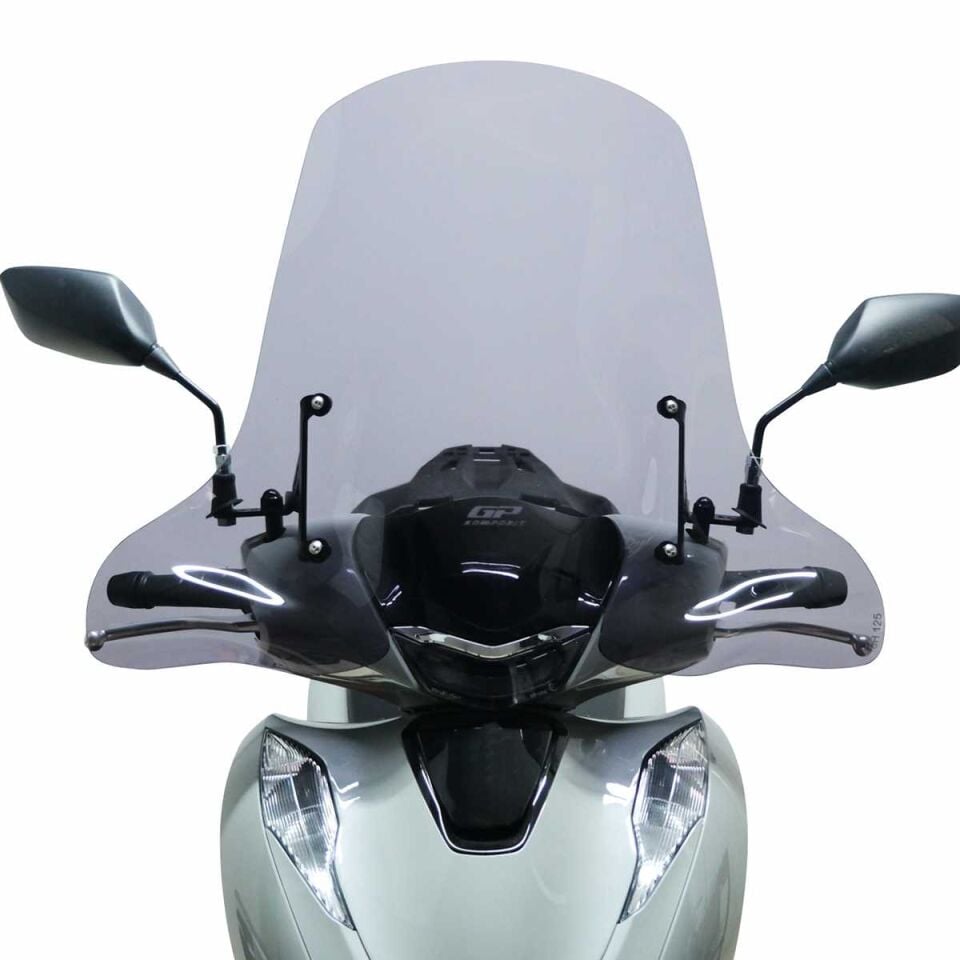 GP Kompozit Honda SH 125 2024 Uyumlu Ön Cam Füme