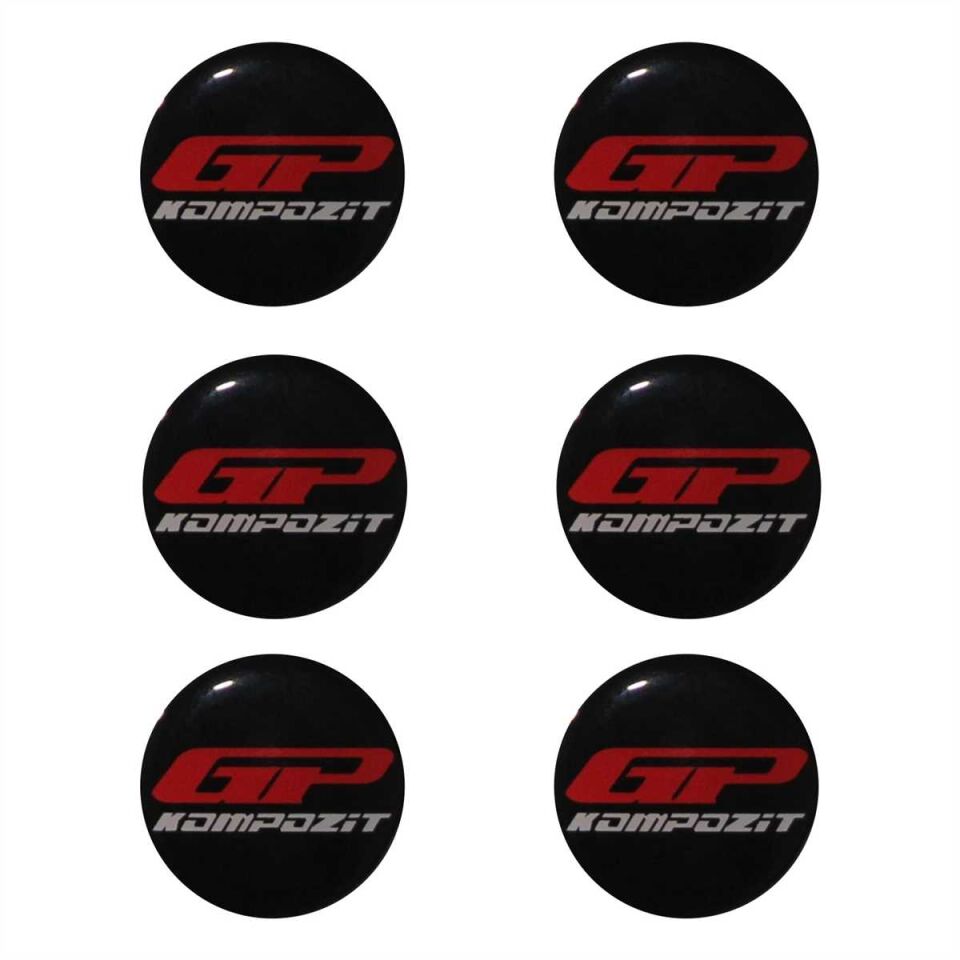 GP Kompozit Takoz Damla Etiket Sticker 6 Adet - Yedek Parça