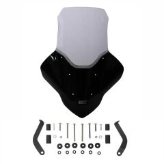 GP Kompozit Yamaha NMAX 125 / 155 2021-2024 Uyumlu Elcikli Tur Camı Füme