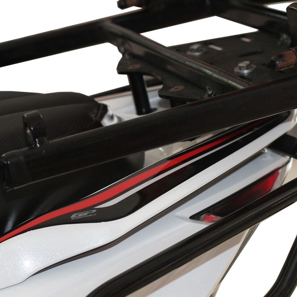 GP Kompozit Honda PCX 125 / 150 2021-2026 Uyumlu Kuyruk Pad Kırmızı