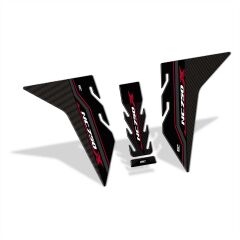 GP Kompozit Honda NC 750 X 2021-2024 Uyumlu Tank Pad Seti Bordo