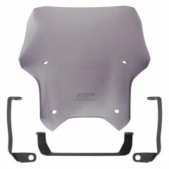 GP Kompozit CF Moto 250 NK 2023-2024 Uyumlu Spor Ön Cam Füme