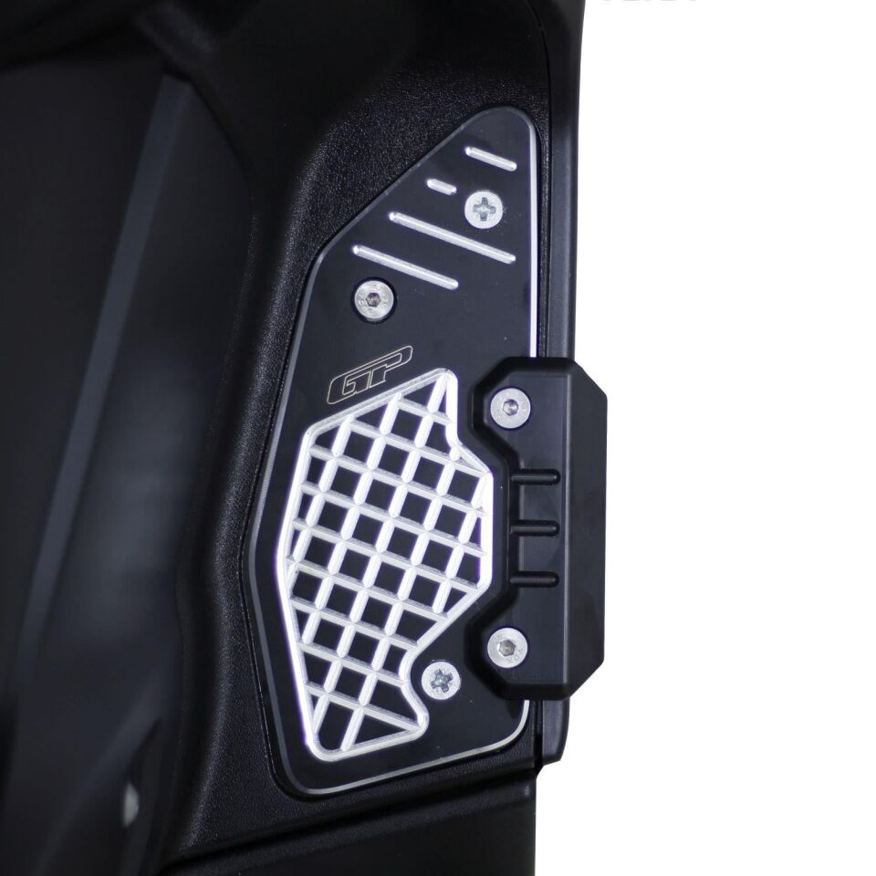 GP Kompozit Yamaha XMAX 250-400 2018-2022 Uyumlu Basamak Alüminyum Gri