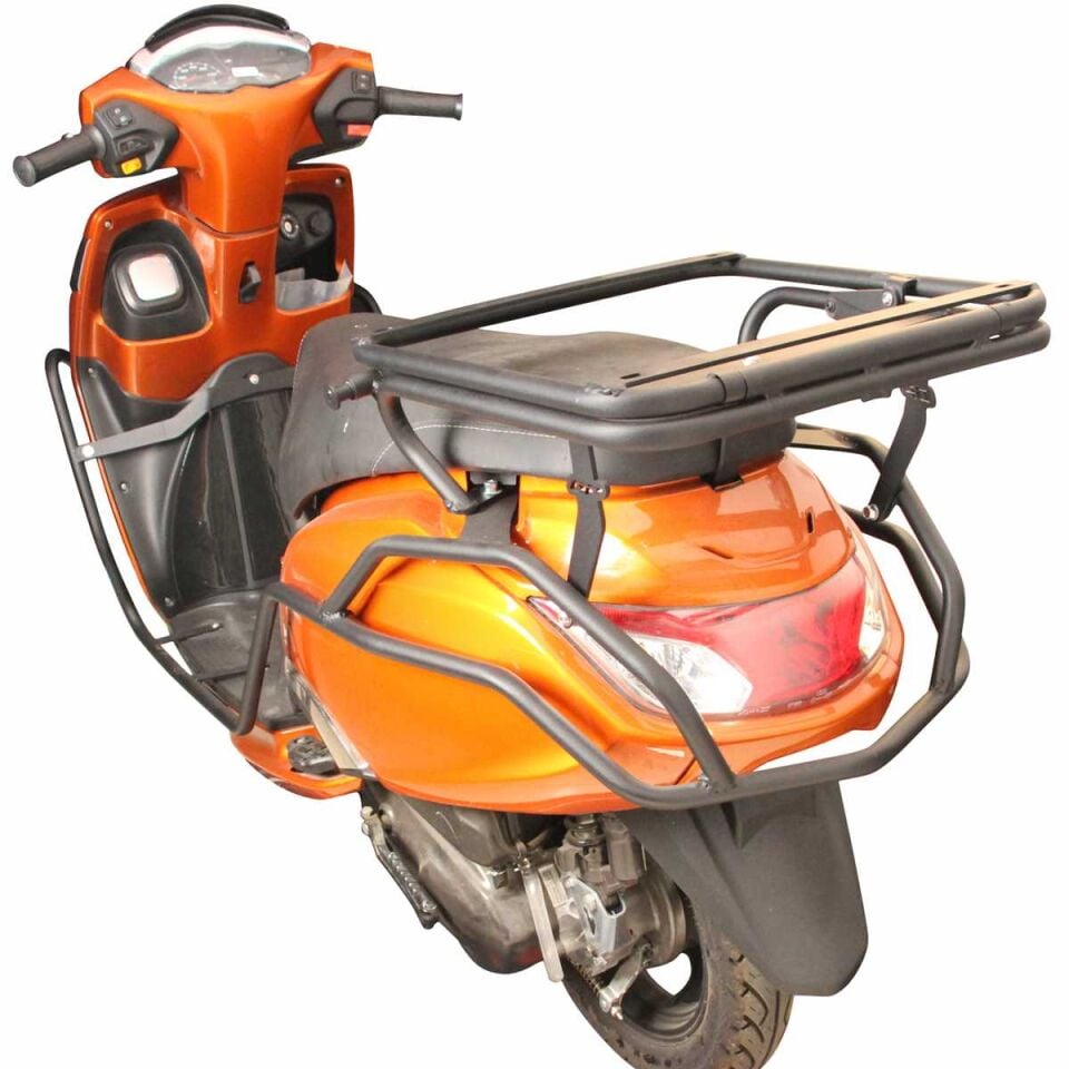 GP Kompozit TVS Jupiter 110/125 2023-2024 Uyumlu Motor Koruma Demiri Siyah