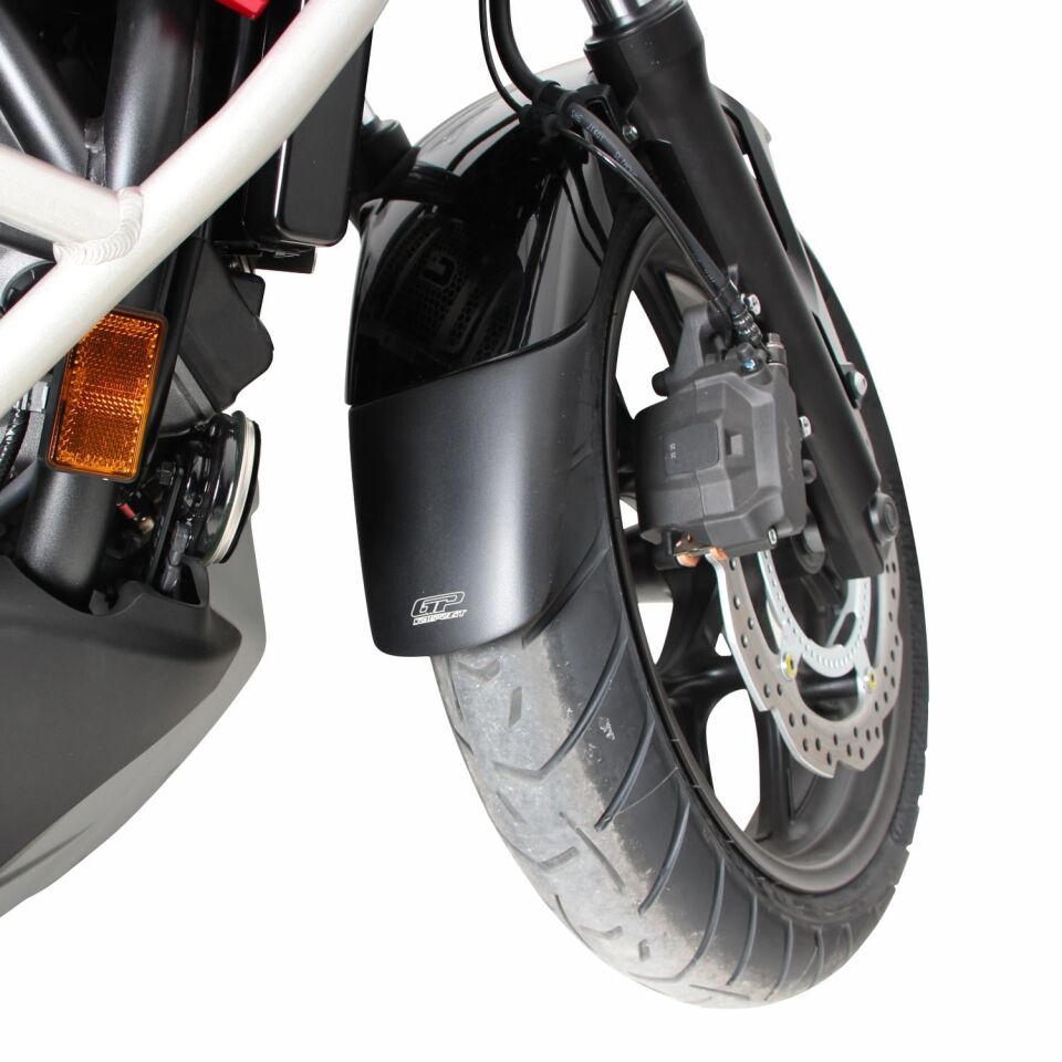 GP Kompozit Honda NC 700 X-S / NC 750 X-S 2012-2026 Uyumlu Ön Çamurluk Uzatma Siyah