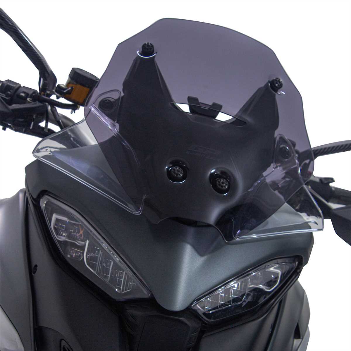 GP Kompozit Ducati Multistrada V4 2021-2023 Uyumlu Spor Ön Cam Füme