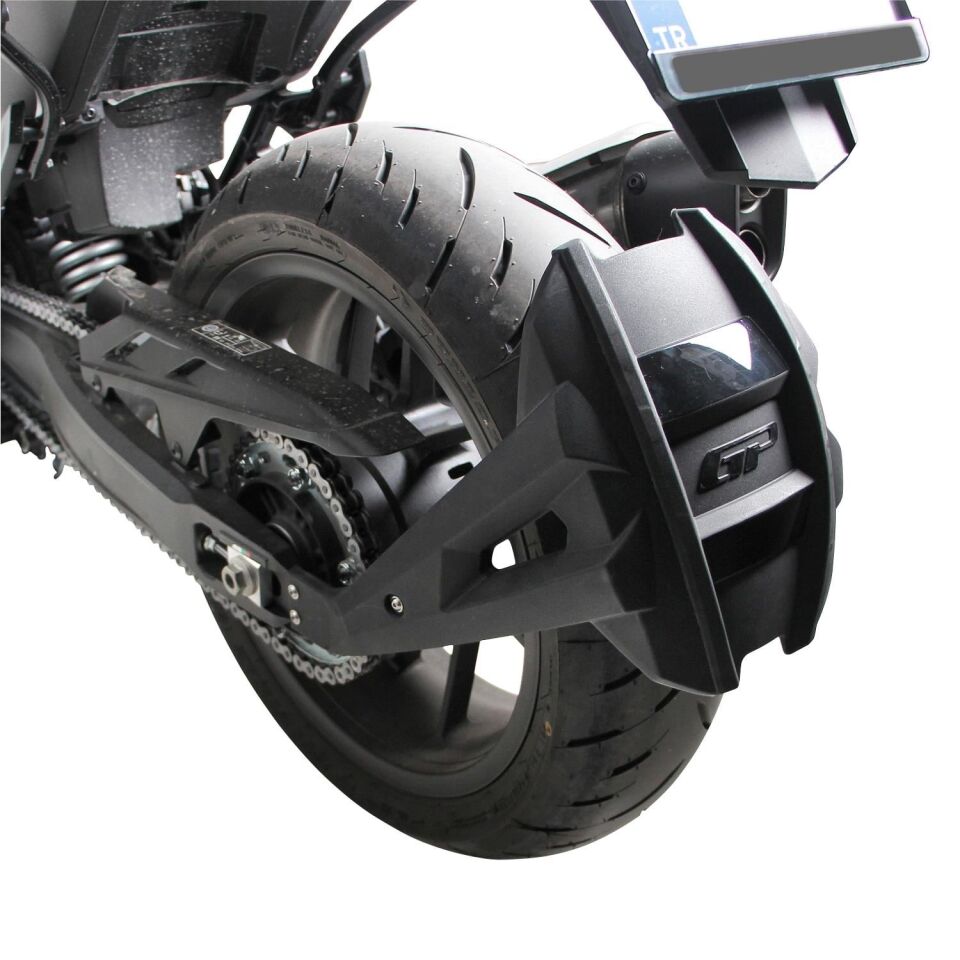 GP Kompozit Honda NT 1100 2022-2025 Uyumlu Arka Çamur Sıyırıcı Siyah