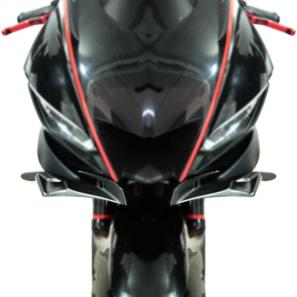 GP Kompozit Yamaha R25 2019-2024 Uyumlu Winglet Siyah