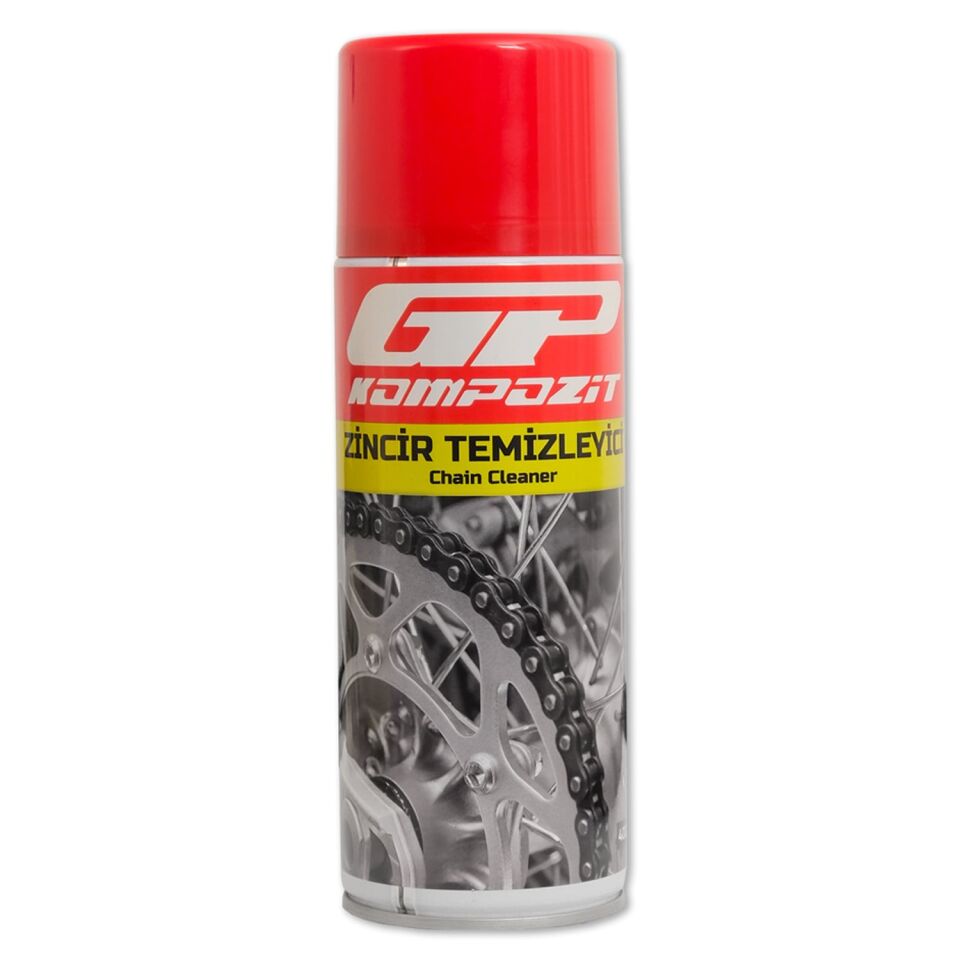 GP Kompozit BKM02 Motosiklet Bakım Seti (Zincir Temizleyici + Zincir Yağı + Zincir Temizleme Fırçası)