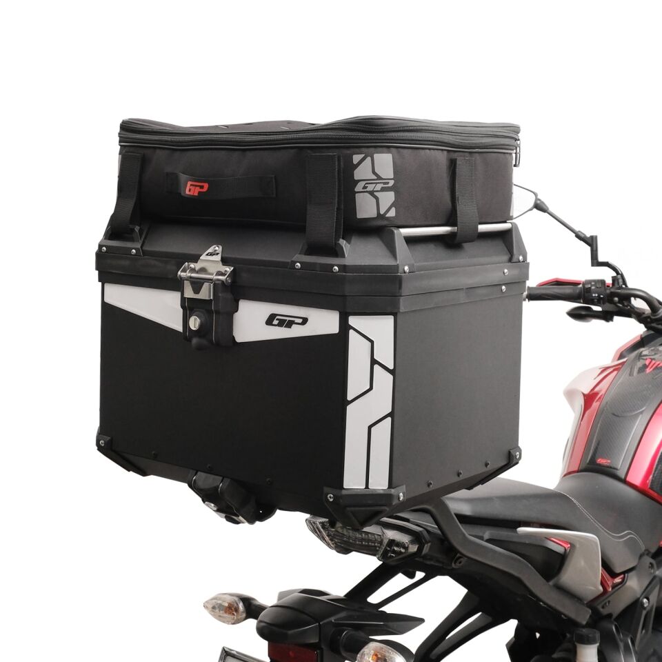 GP Kompozit KMSC01 Universal Motosiklet Çanta Üstü Kumaş Çanta Siyah