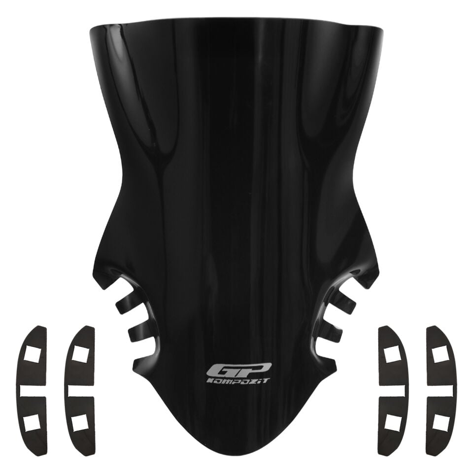 GP Kompozit CF Moto 450 SR 2023-2026 Uyumlu Ön Cam Siyah