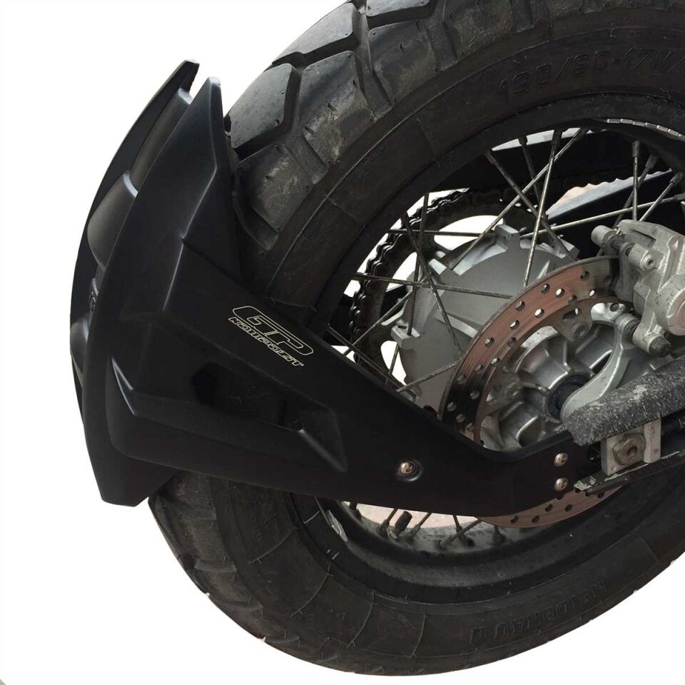 GP Kompozit Yamaha XTZ 660Z 2013 Uyumlu Arka Çamur Sıyırıcı Siyah