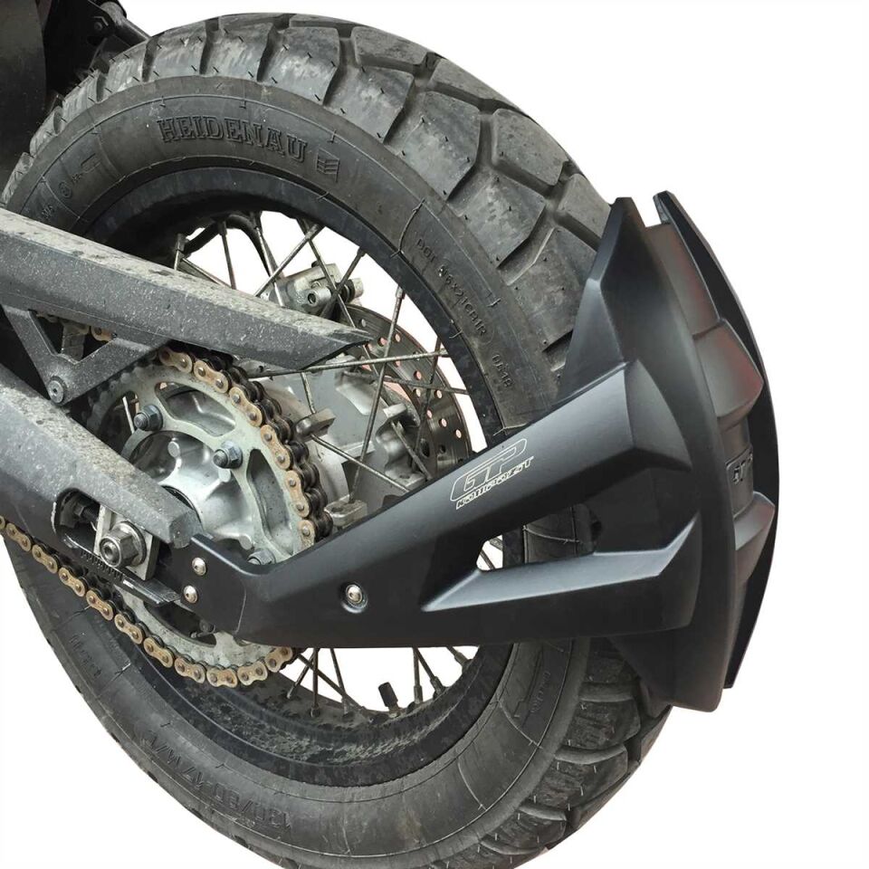 GP Kompozit Yamaha XTZ 660Z 2013 Uyumlu Arka Çamur Sıyırıcı Siyah