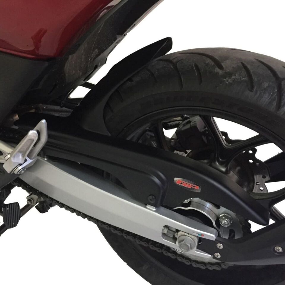 GP Kompozit Honda NC 700 X / 750 X 2012-2024 Uyumlu Arka Çamurluk Siyah