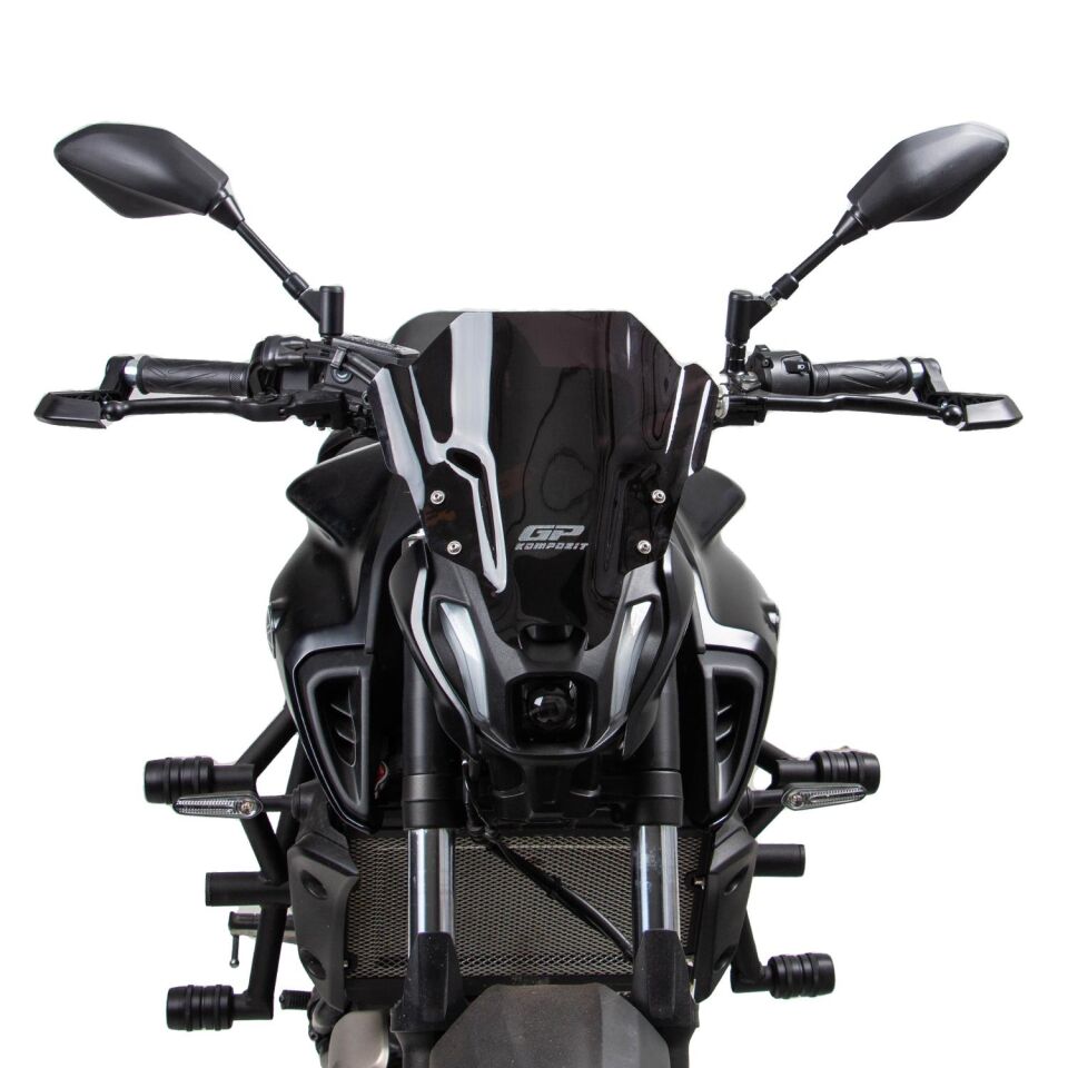 GP Kompozit Yamaha MT-07 2014-2021 Uyumlu Manet Koruma Siyah