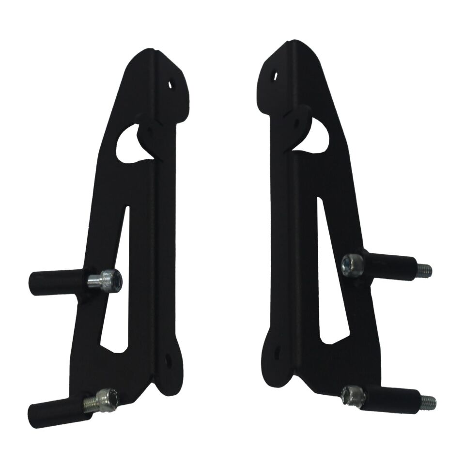 GP Kompozit Honda PCX 125 / 150 2011-2026 Uyumlu Arka Çanta Demiri Siyah