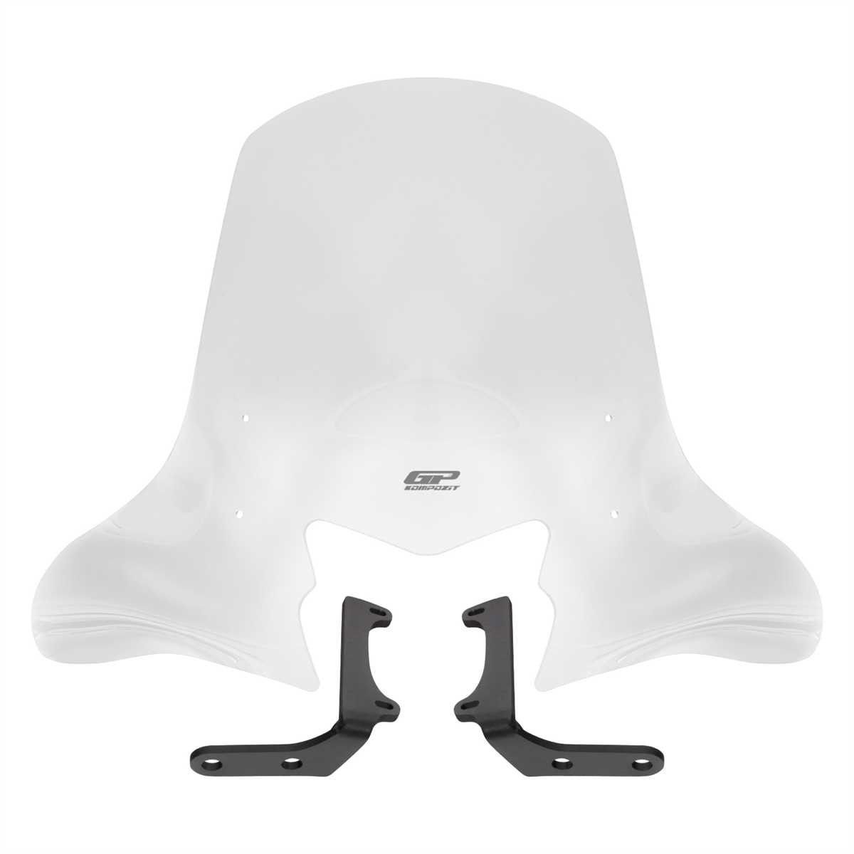 GP Kompozit Honda Dio 2021-2025 Uyumlu Ön Cam Şeffaf
