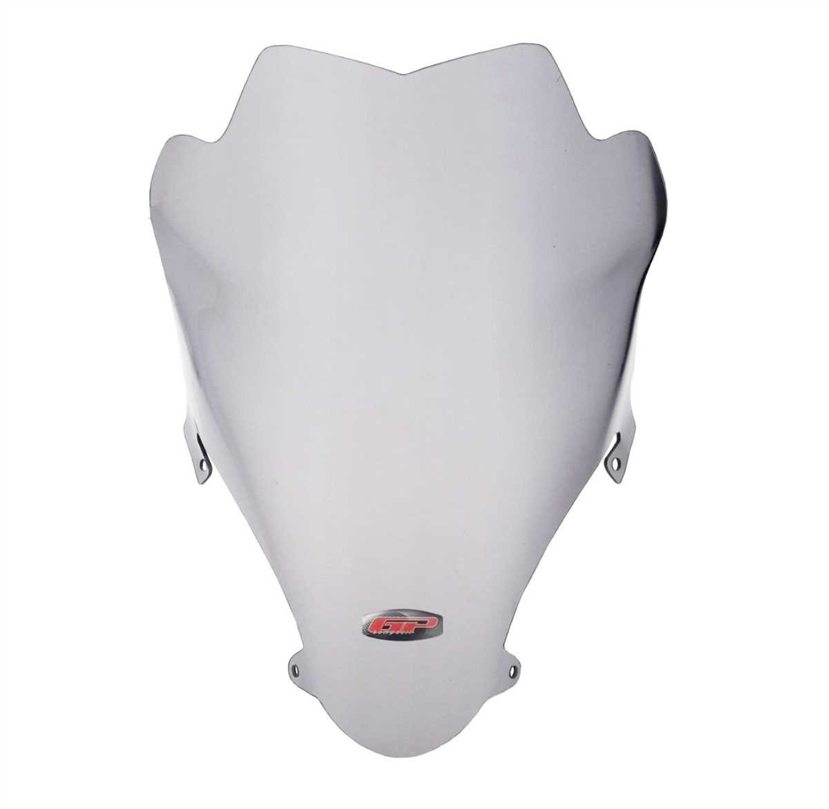 GP Kompozit Honda PCX 125 / 150 2018-2020 Uyumlu Spor Ön Cam Şeffaf