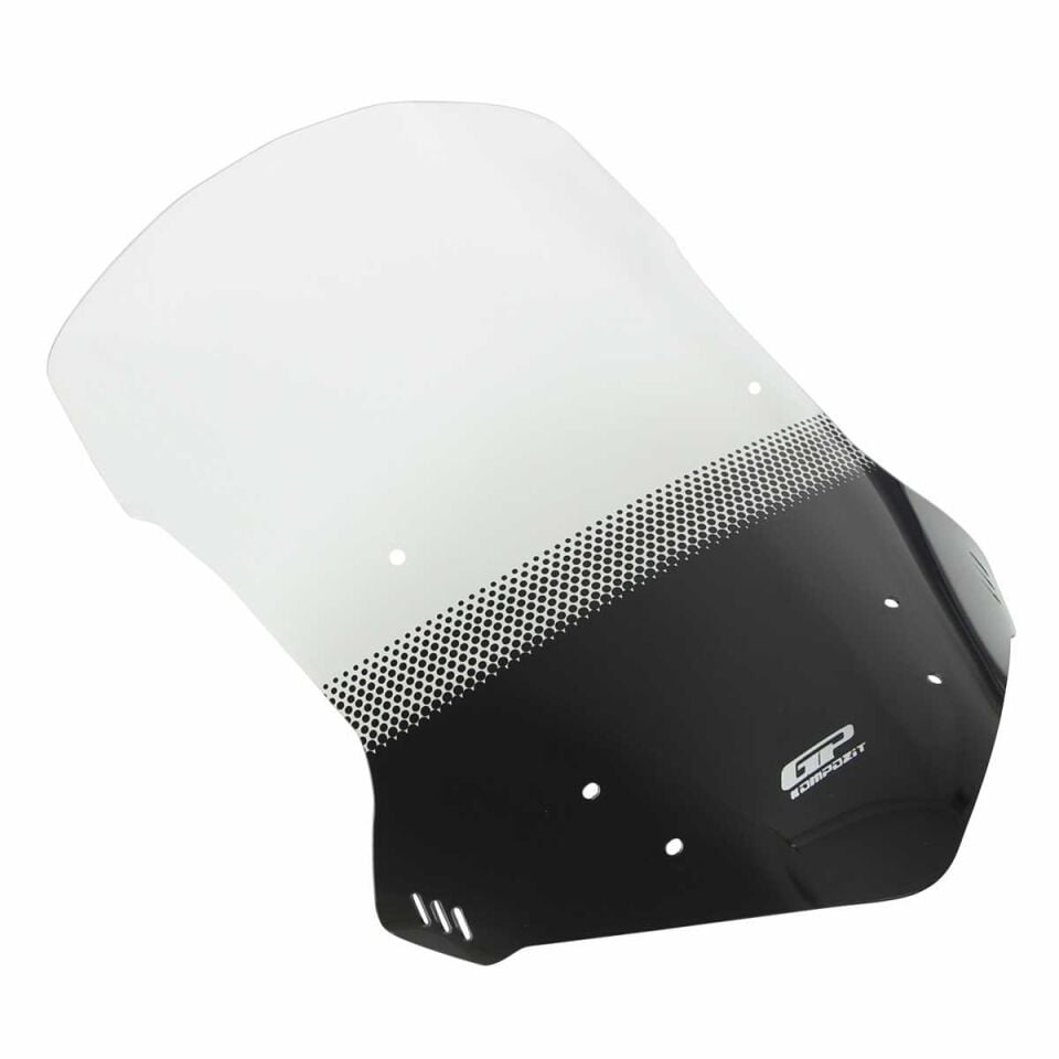 GP Kompozit Honda NC 700 X / NC 750 X 2012-2015 Uyumlu Baskılı Tur Camı Şeffaf