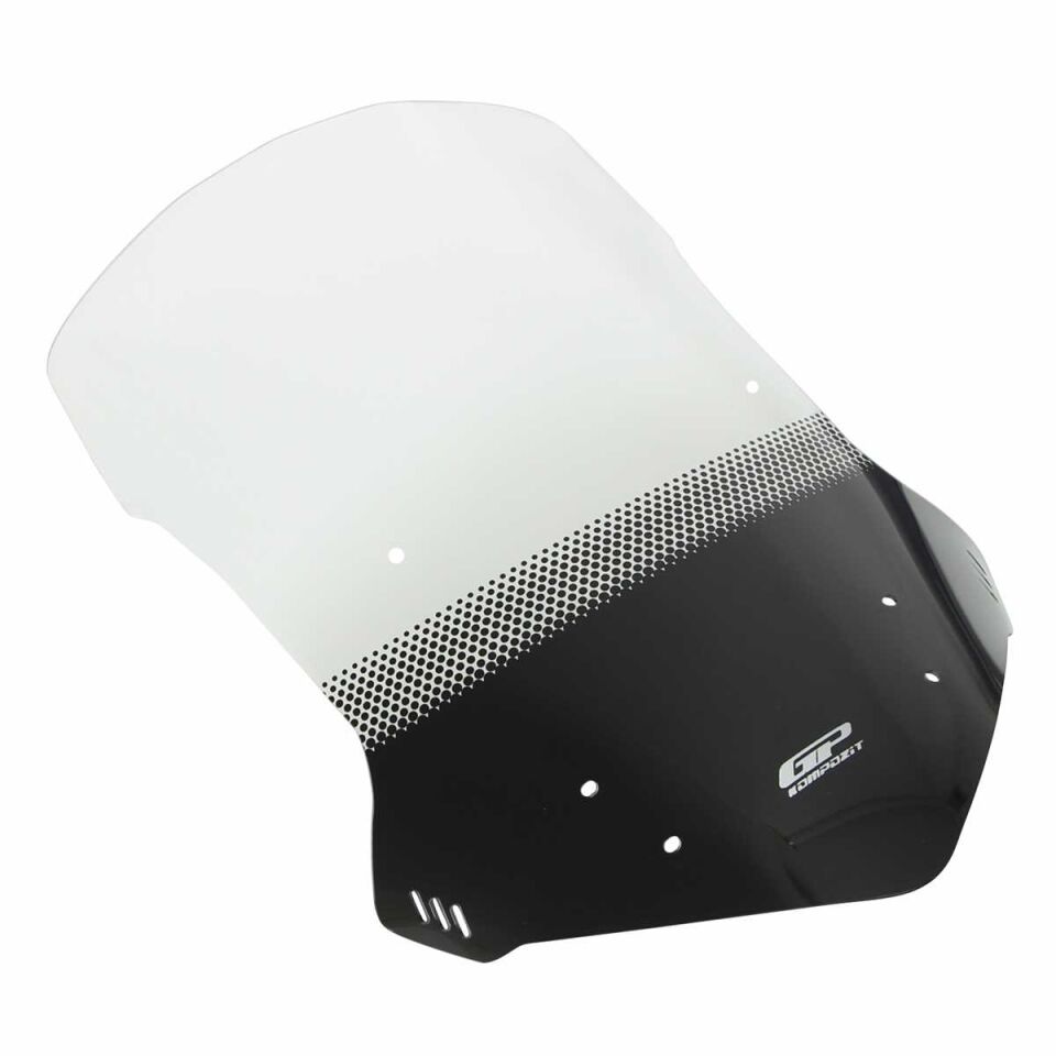 GP Kompozit Honda NC 700 X / NC 750 X 2012-2015 Uyumlu Baskılı Tur Camı Şeffaf