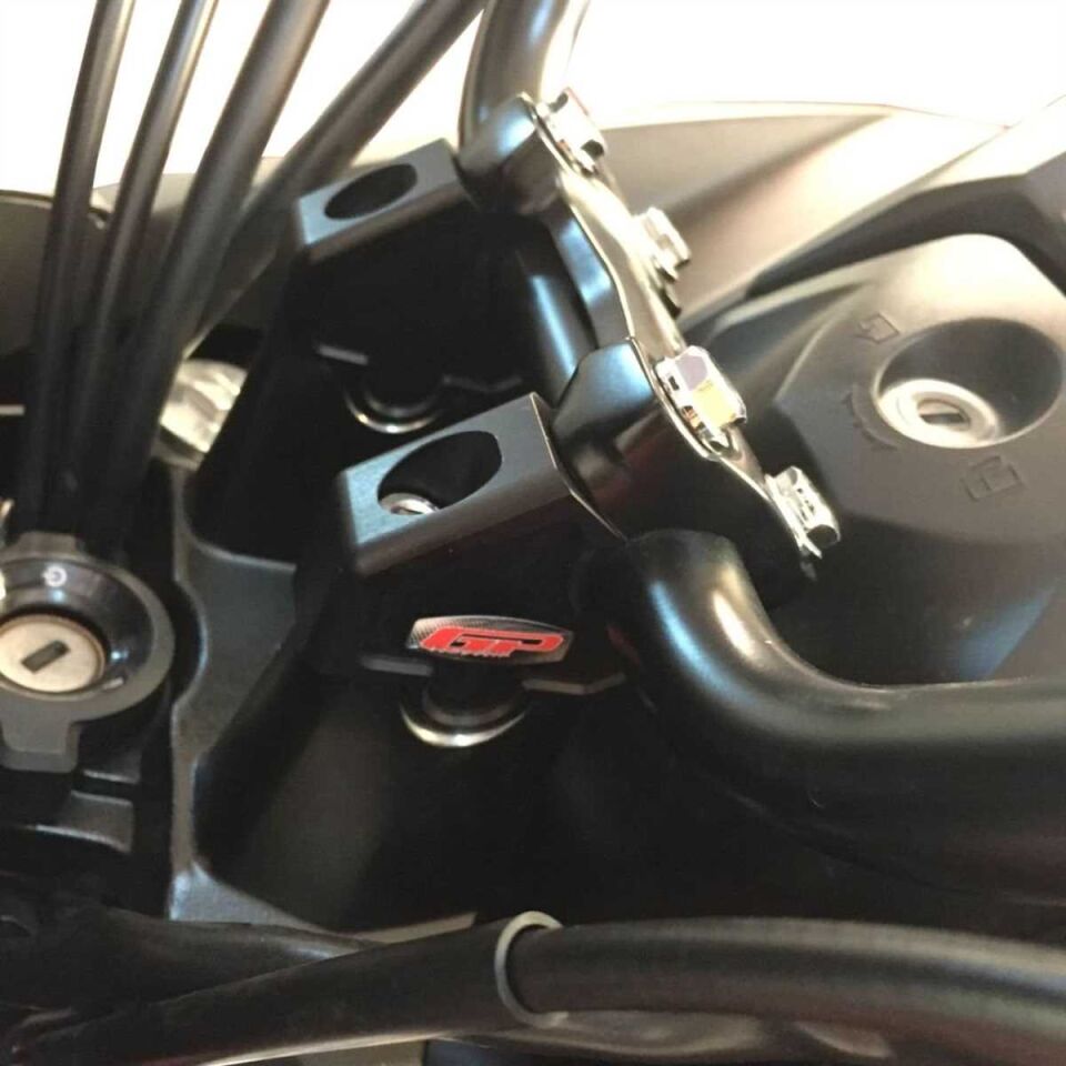 GP Kompozit Honda NC 700 X-S / NC 750 X-S 2012-2025 Uyumlu Gidon Yükseltme Siyah