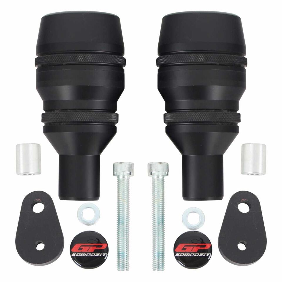 GP Kompozit Yamaha R6 2008-2016 Uyumlu Motor Koruma Takozu Siyah